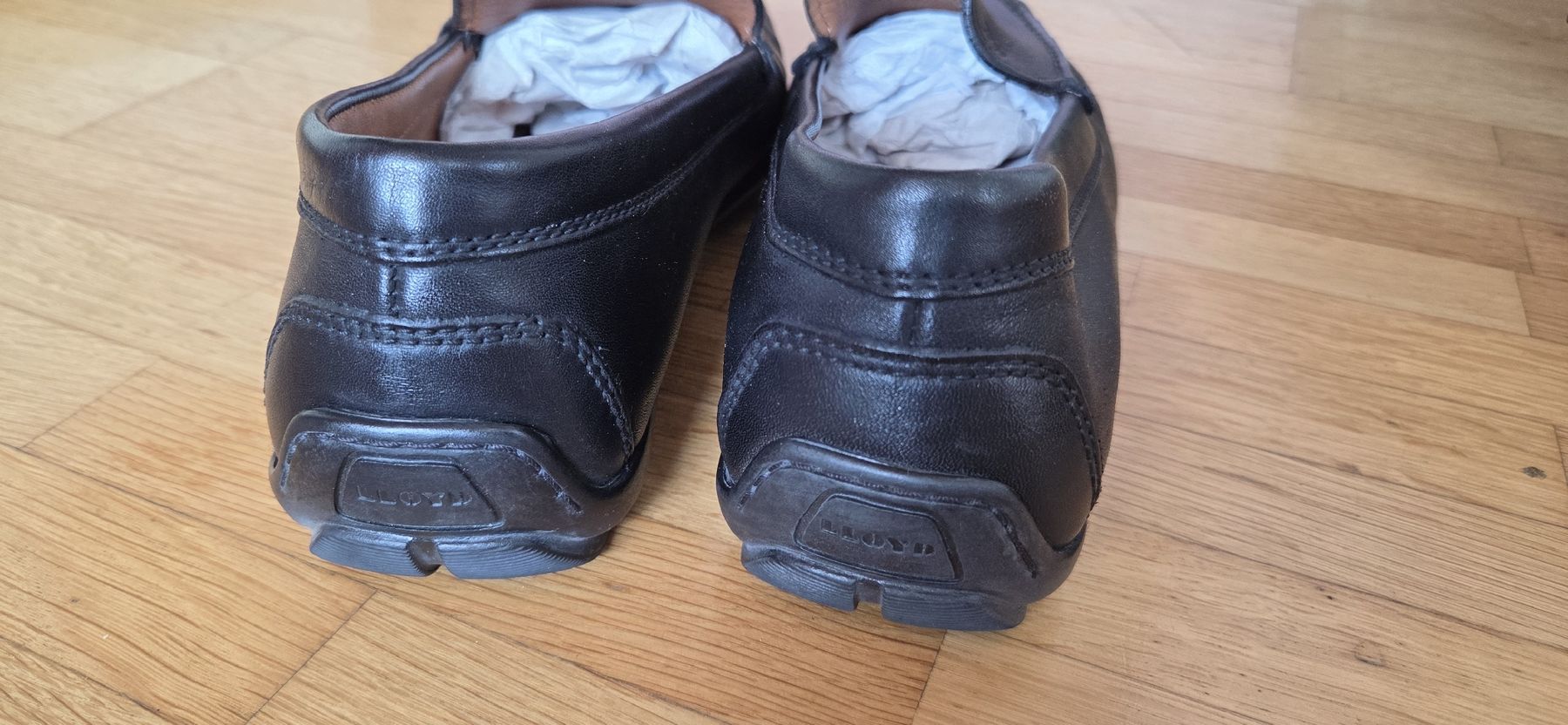 Lloyd Herrenschuhe: Lloyd Leder Loafers Schwarz 41 – Gebraucht aus Horgen von aiac0 4