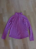 Nike Dri-Fit Sportshirt pink mit Reissverschluss