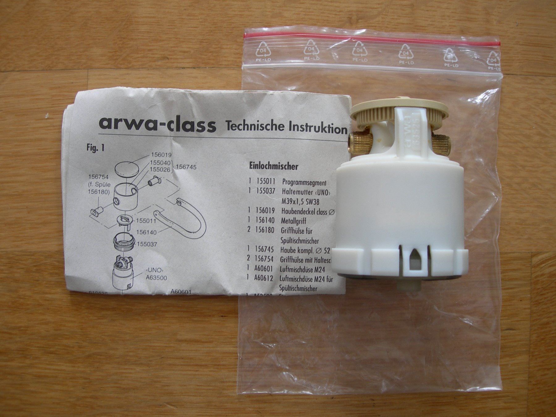 Armaturen: Steuerpatrone Arwa-Class – Neu und originalverpackt aus Stäfa von Indi59