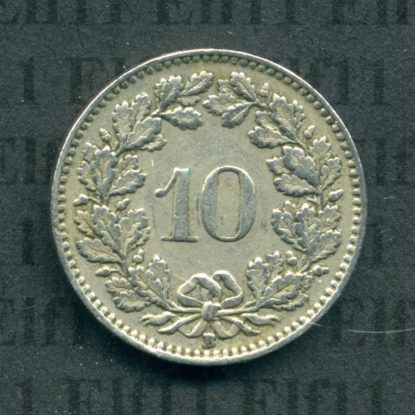 Alle Münzen: CHF___0.10 1952 -vz 10 Rappen – Gebraucht aus Widnau von Elf11 1