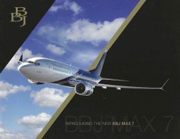 Brochure Publicitaire Boeing Business Jet MAX 7