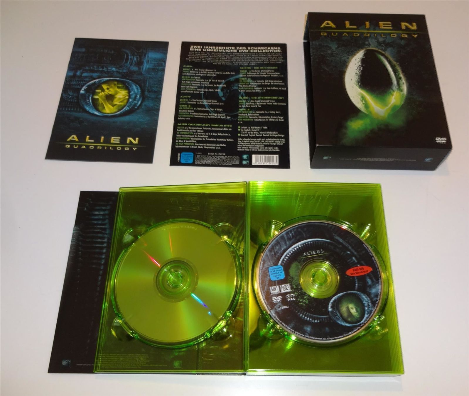 Tutti i DVDs: DVD Sammlerbox ALIEN - 1 Stück - – Usato da St. Gallen venduto da WWL