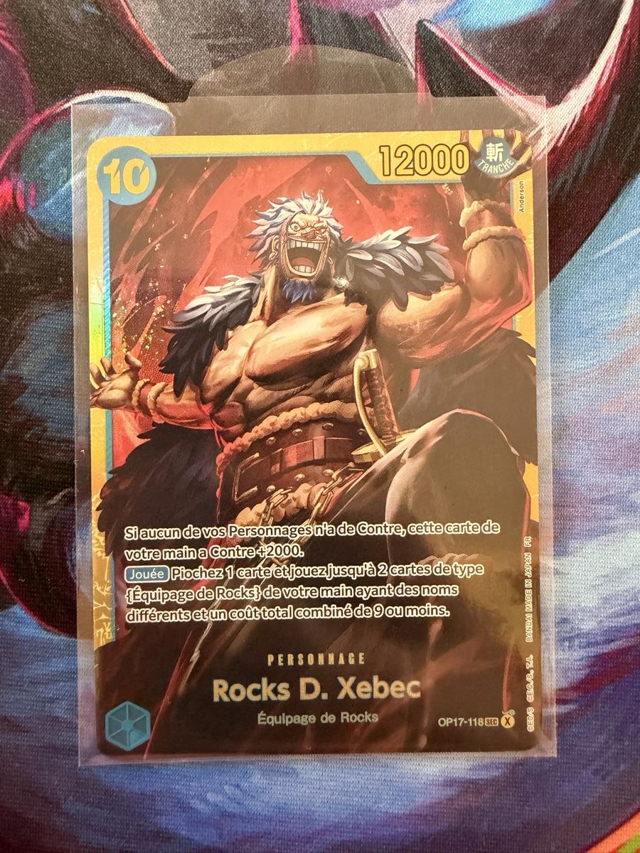 Bandai Carte collezionabili: One piece - Rocks.D.Xebec - OP17-118 SEC – Nuovo (secondo la descrizione) da Etoy venduto da Neressini
