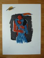 R. Mirer Litho,  Der Kuss 1990 KP,  Fr. 850.--