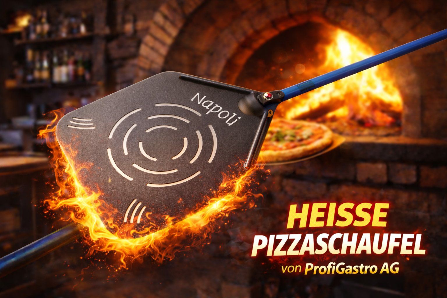Elettrodomestici da cucina: Profi-Pizzaschaufel – Nuovo e nell'imballaggio originale da Ziegelbrücke venduto da ProfiGastro
