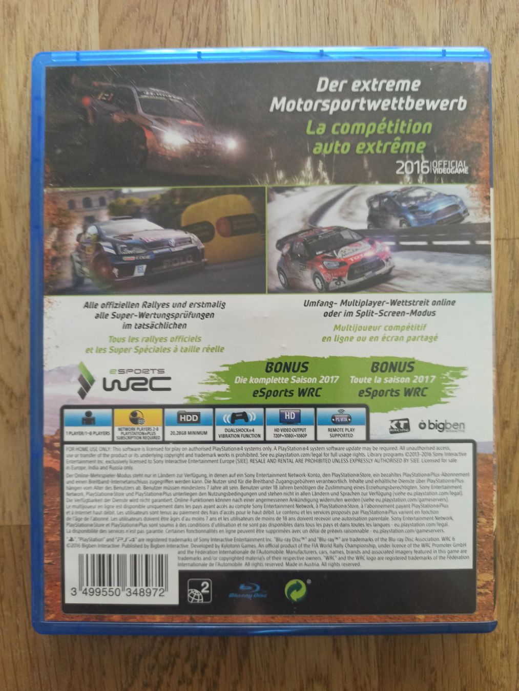 Giochi: WRC 6 PS4 / PS5 – Usato da Oberweningen venduto da mar_87mx 1