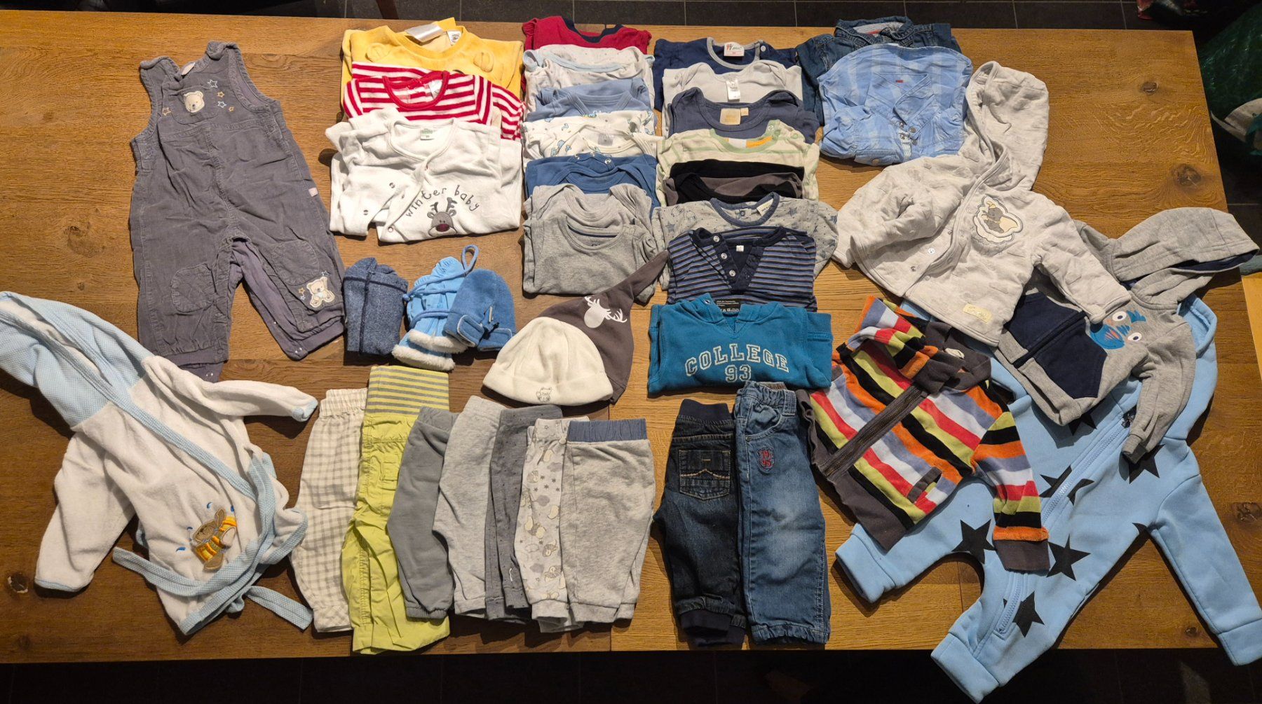 Lotti & Set di vestiti: Kleider Paket 4, 40 Teile, Winter, Grösse 68 – Usato da Menzingen venduto da bostit69
