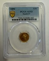 (1801) USA, 1 Dollar 1856 Indianer, MS 53