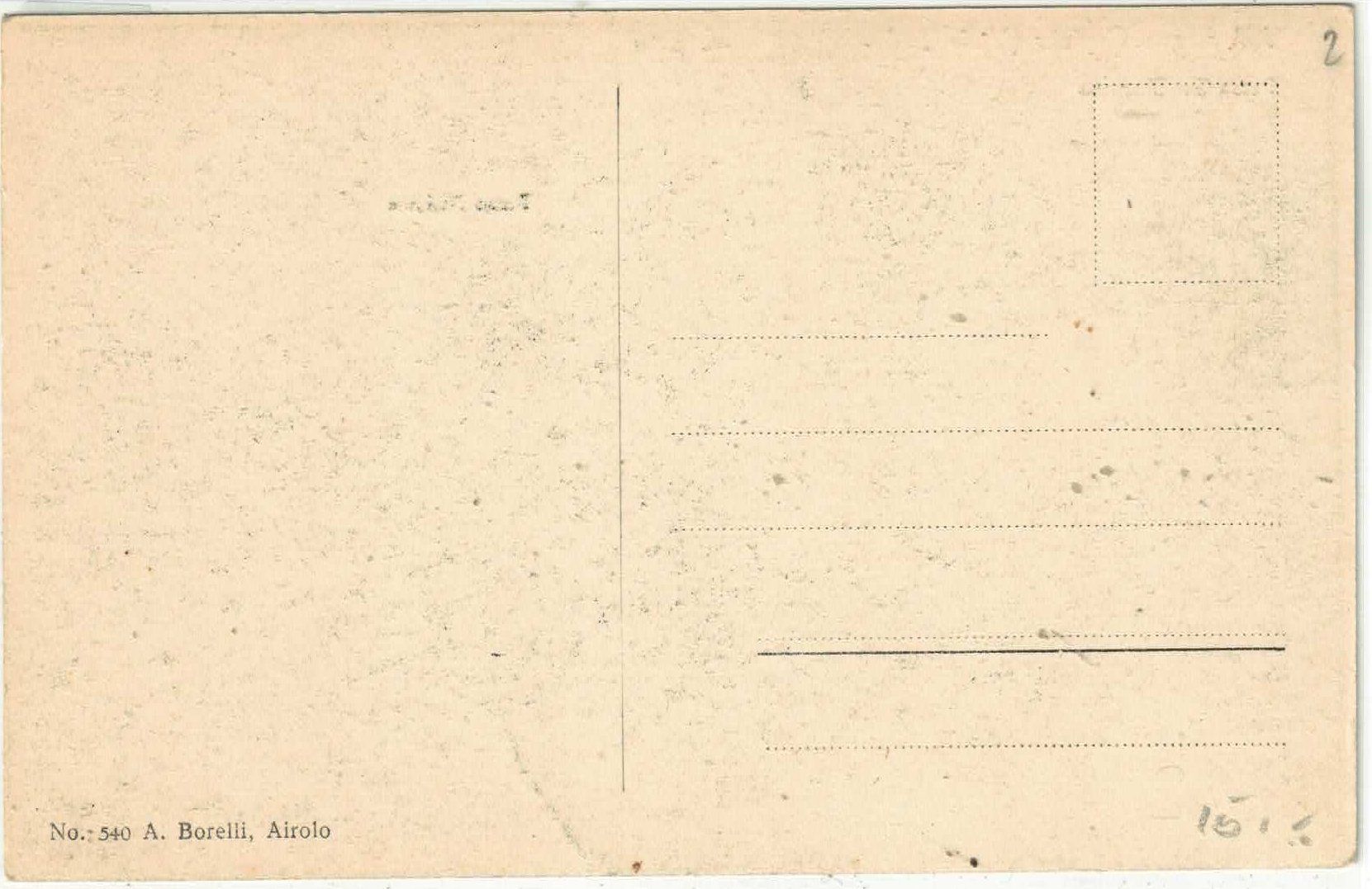 Cartoline postali: All' Acqua Ospizio - Valle Bedretto – Usato da Ettingen venduto da Kartenplanet 1