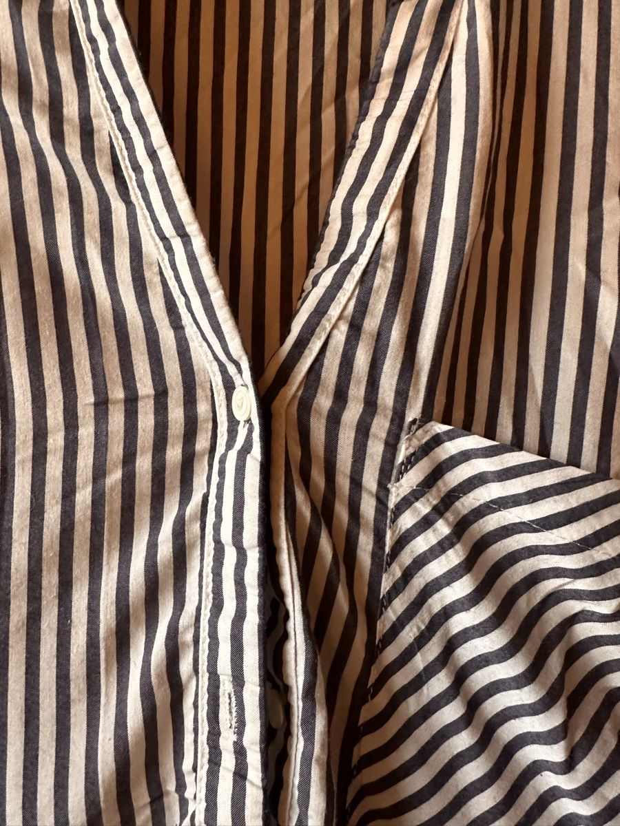 Zara Camicette: Zara Basic Striped Blouse - Size S – Nuovo (secondo la descrizione) da Zürich venduto da BettinaMarie2308 4