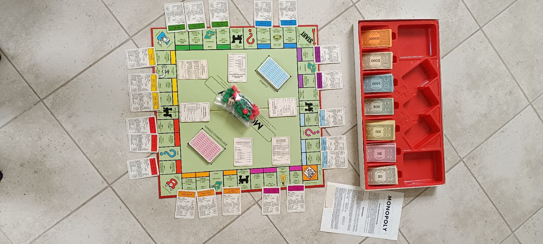 Parker Spiele: Monopoly Parker 1992 Brettspiel Schweizer Version gebraucht – Gebraucht aus Arbon von Gatto81