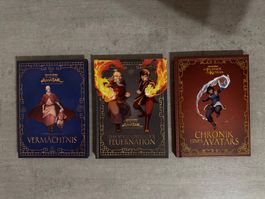 Avatar Herr der Elemente und die Legende von Korra Bücher