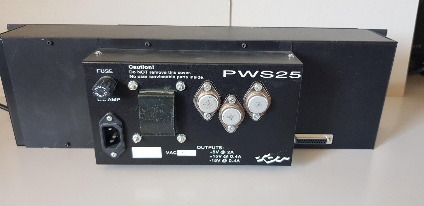 Supporti a parete: 19"-Audio Rack Element: PWS25 – Usato da Frauenfeld venduto da Tozz 1