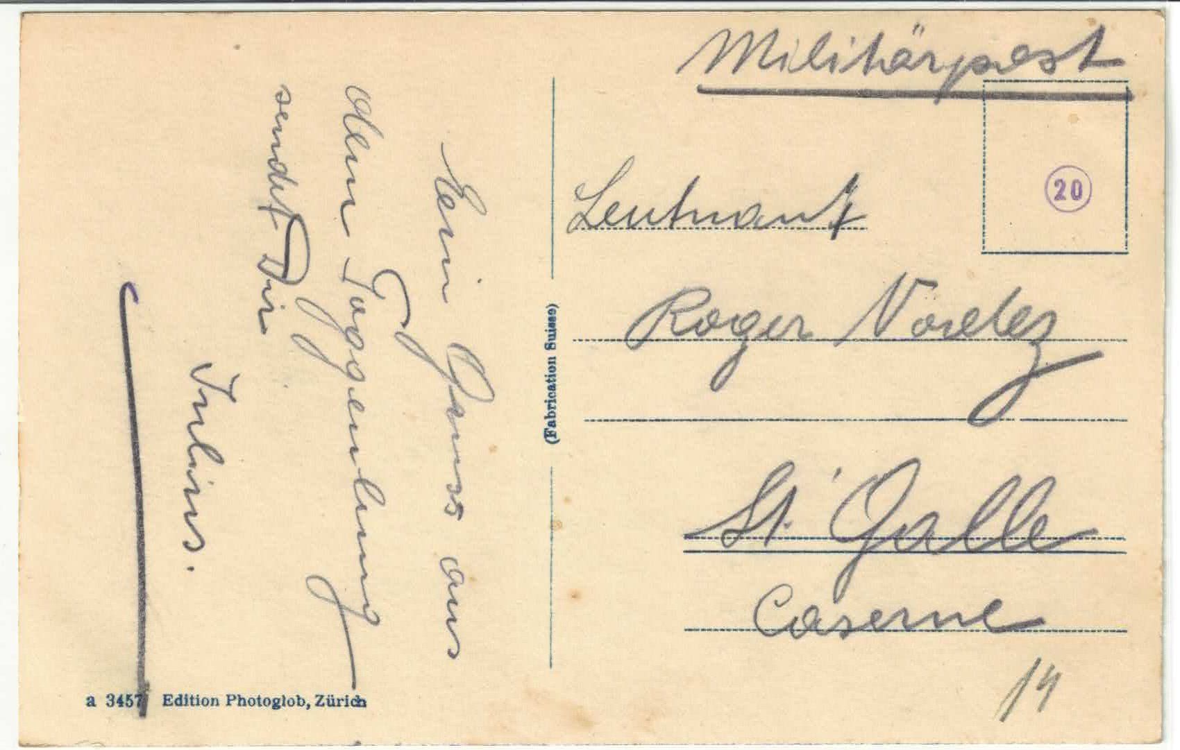 Cartoline postali: Wattwil mit Jberg - Toggenburg – Usato da Ettingen venduto da Kartenplanet 1