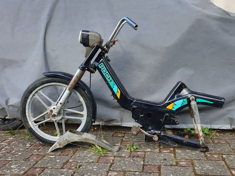 Puch Maxi S Rahmen Mit Ausweis Comprare Su Ricardo