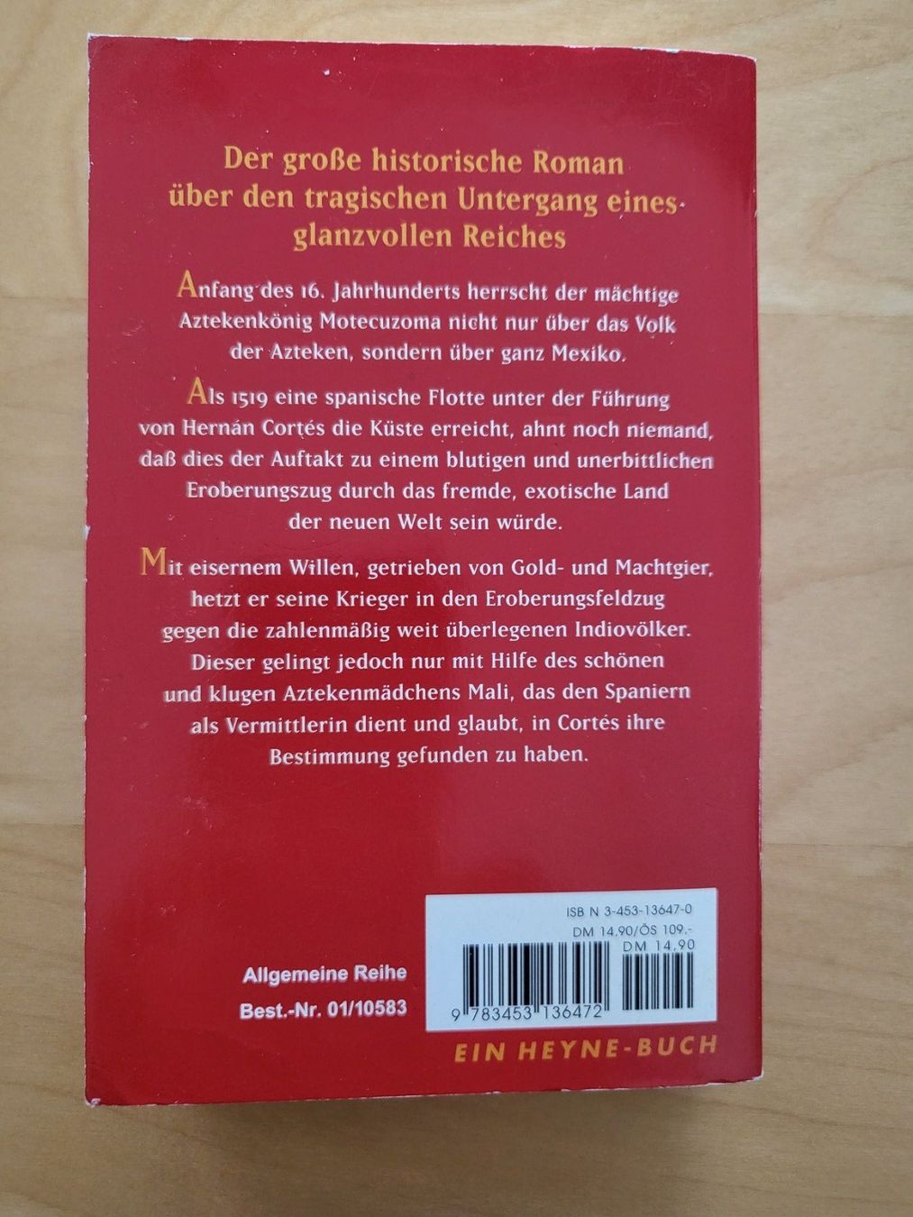 Libri: Die Aztekin / von Colin Falconer – Usato da Alpnach Dorf venduto da findelmundo 1