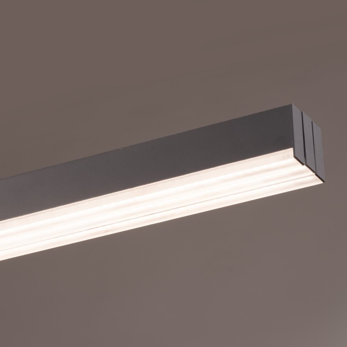 Lampadari & plafoniere: LED Pendelleuchte, Grau, 119 cm x 13 cm – Nuovo (secondo la descrizione) da Kreuzlingen venduto da Smart-Light 3
