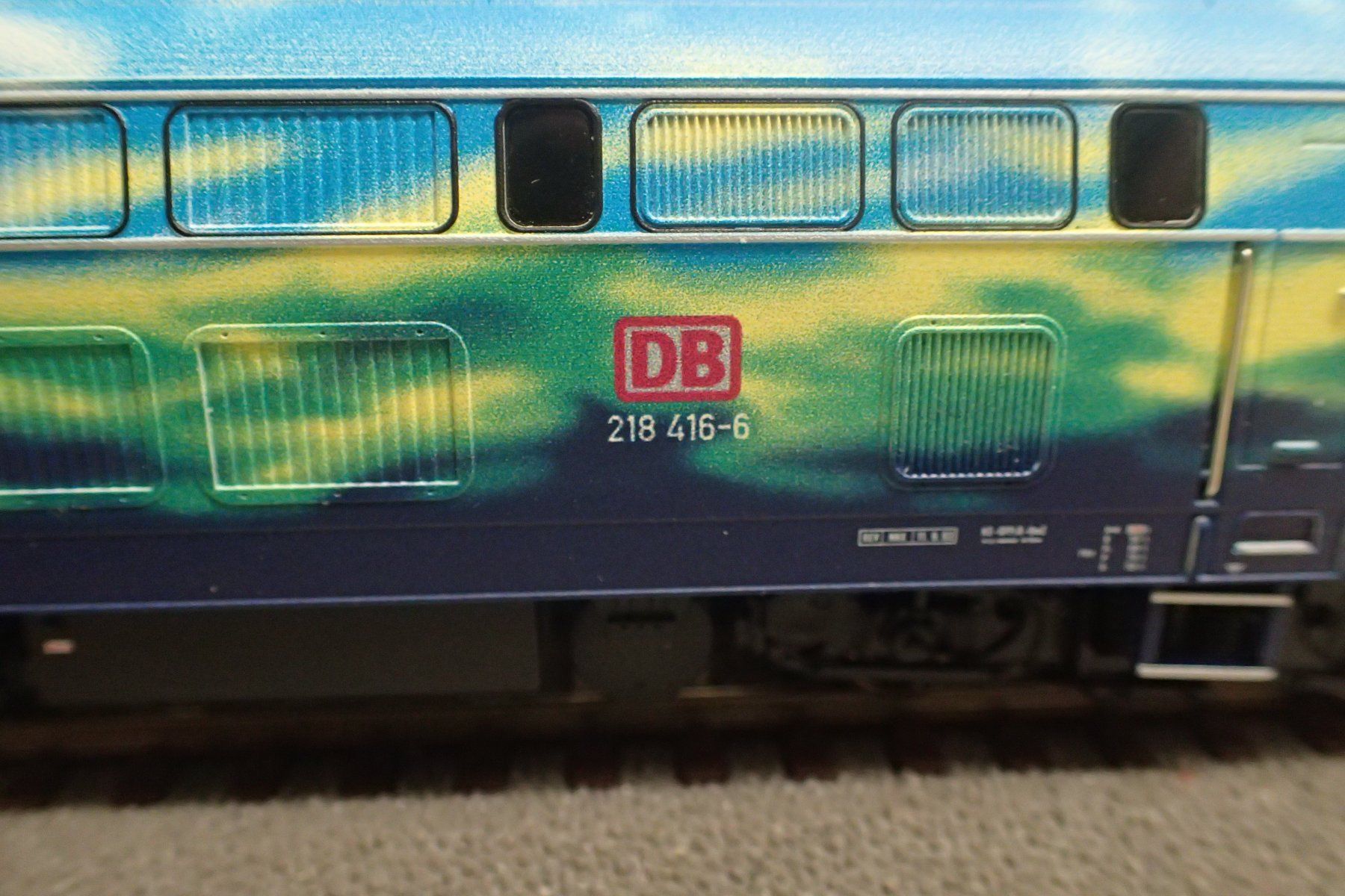 Märklin H0 AC Sonderserie - DB BR 218-418-6 MFX - Art. 39218 (Neu ...