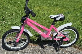 Kinderfahrrad pink STOKE 16 Zoll guter Zustand