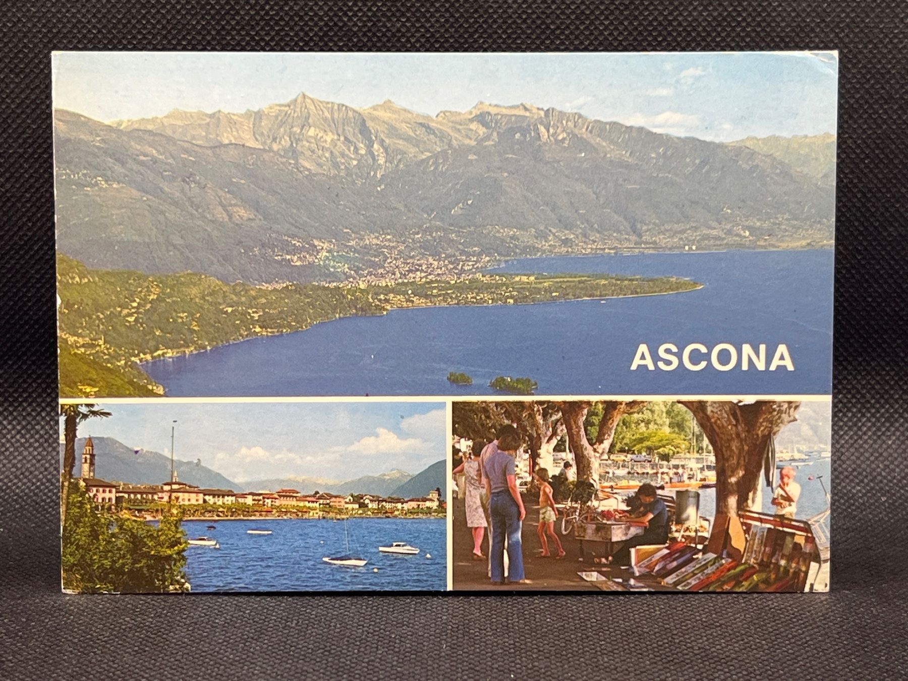 Ansichtskarten: Ascona Lago Maggiore – Gebraucht aus Widnau von Brusi9