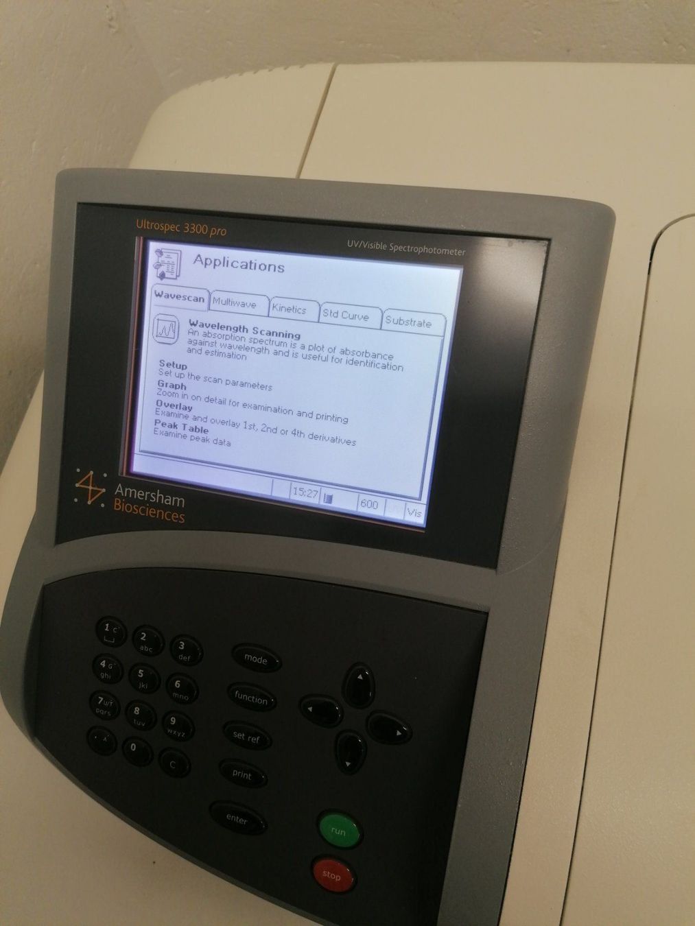 Accessori da laboratorio: Amersham Biosciences Ultrospec 3300 pro Spektrometer – Usato da Niederdorf venduto da LeptonAG_Labor 1