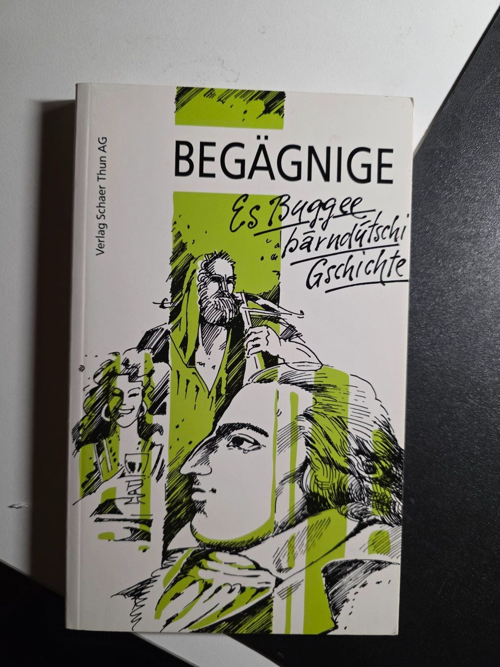 Bücher: Begägnige - Es Buggee bärndütschi Gschichte - 1990 – Gebraucht aus Walterswil BE von Lonitti