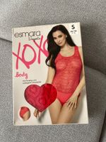 Body dentelle rouge Esmarra lingerie Taille S 36/38 Neuf 54