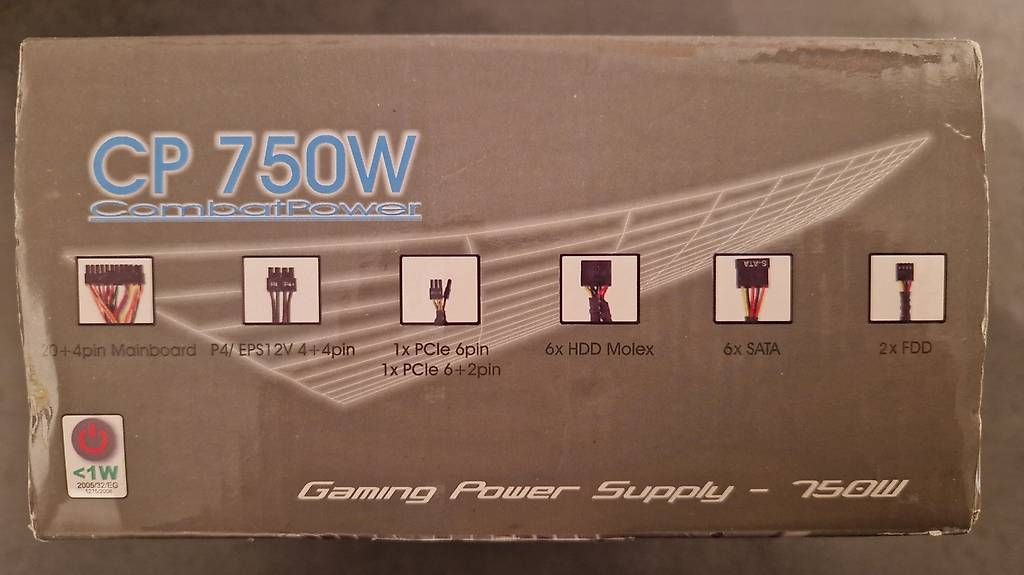 Componenti elettronici: Neues PC Netzteil - 750W – Usato da Oeschgen venduto da Osche02 1