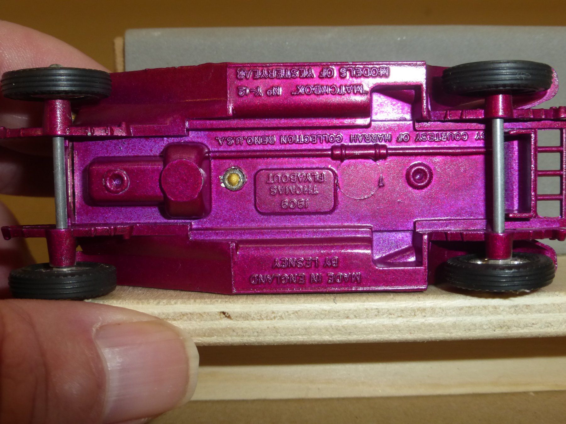 Matchbox Voitures modèles: Matchbox 1909 Thomas Flyabout gebraucht – D'occasion à Gempen par Smokie72 2