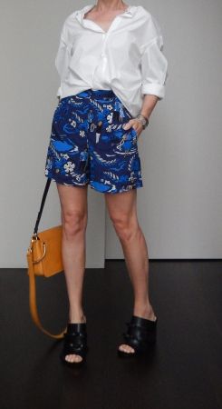 Orig. MICHAEL KORS COLLECTION Silk Shorts, Gr. 34, NP 590.--