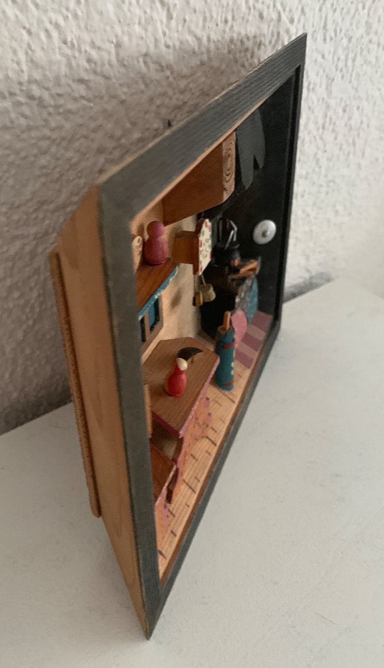 Xilografie: 3 D Holz Bild – Usato da Biel/Bienne venduto da Katja01112 5