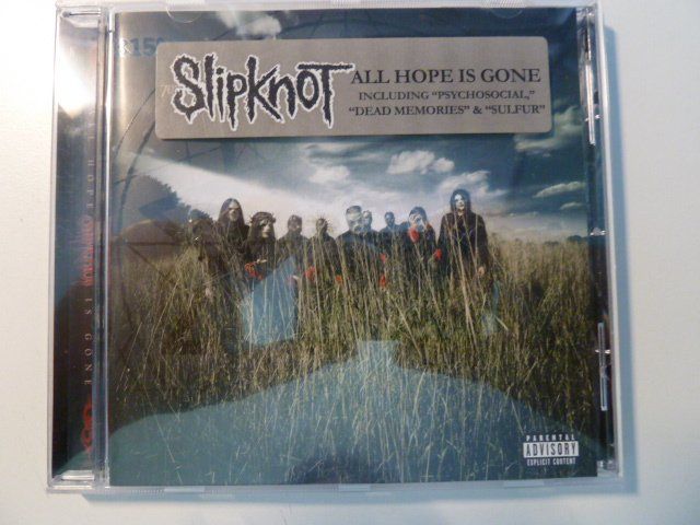 CD: Slipknot - All hope is gone – Usato da Au ZH venduto da sikoku