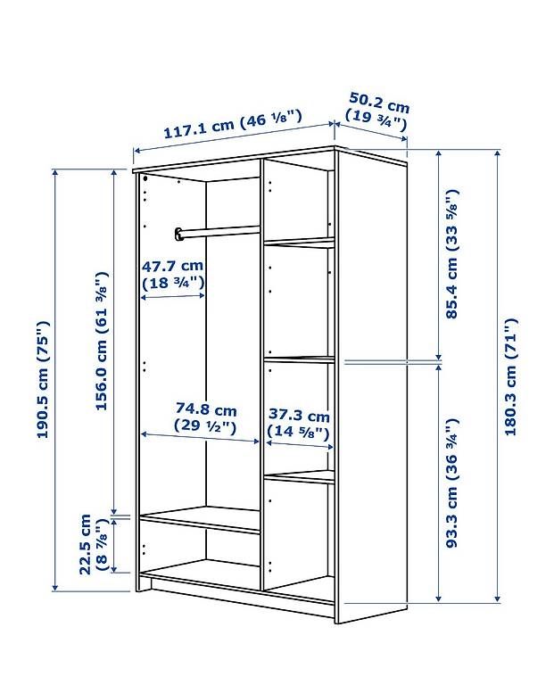 Ikea Armadi: Kleiderschrank – Usato da Gwatt (Thun) venduto da an_dreaming 3