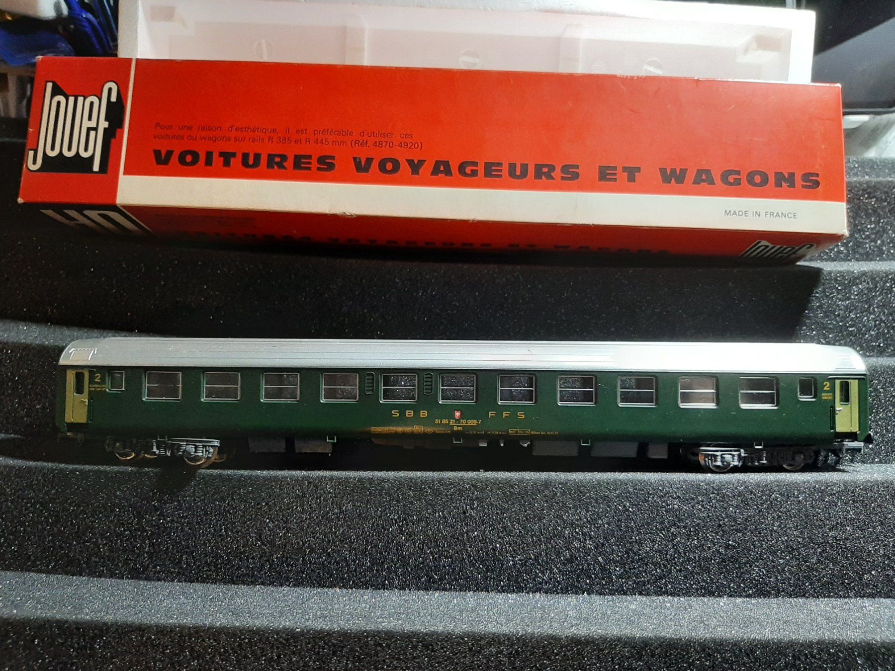 Jouef Modelleisenbahnen: JOUEF 5782 SBB/ CFF 2 CL – Gebraucht aus Avully von RIVALIS 1