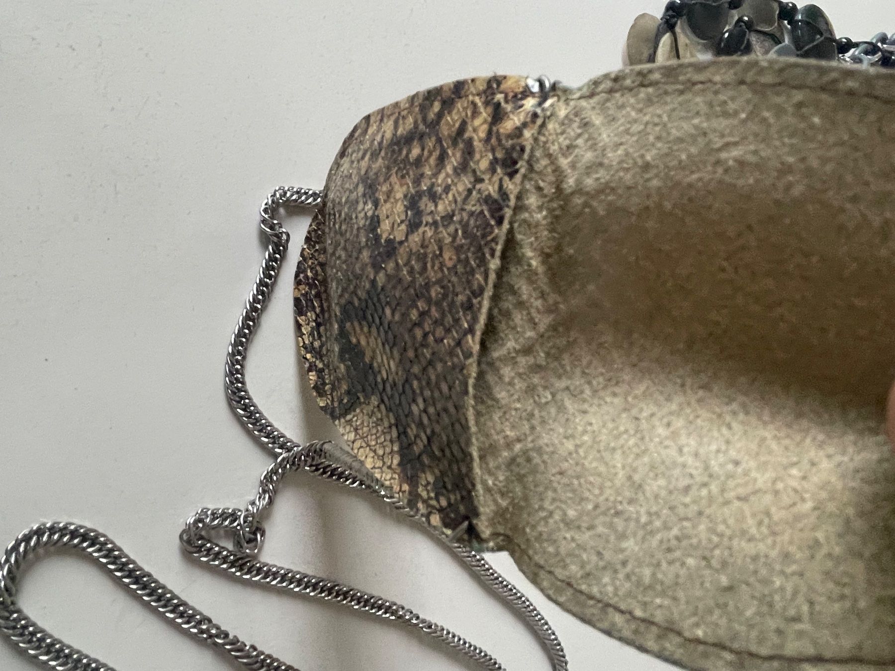 Sacs femmes: Mini Tasche Python - Kleine Handtasche – D'occasion à Minusio par Pink222 2