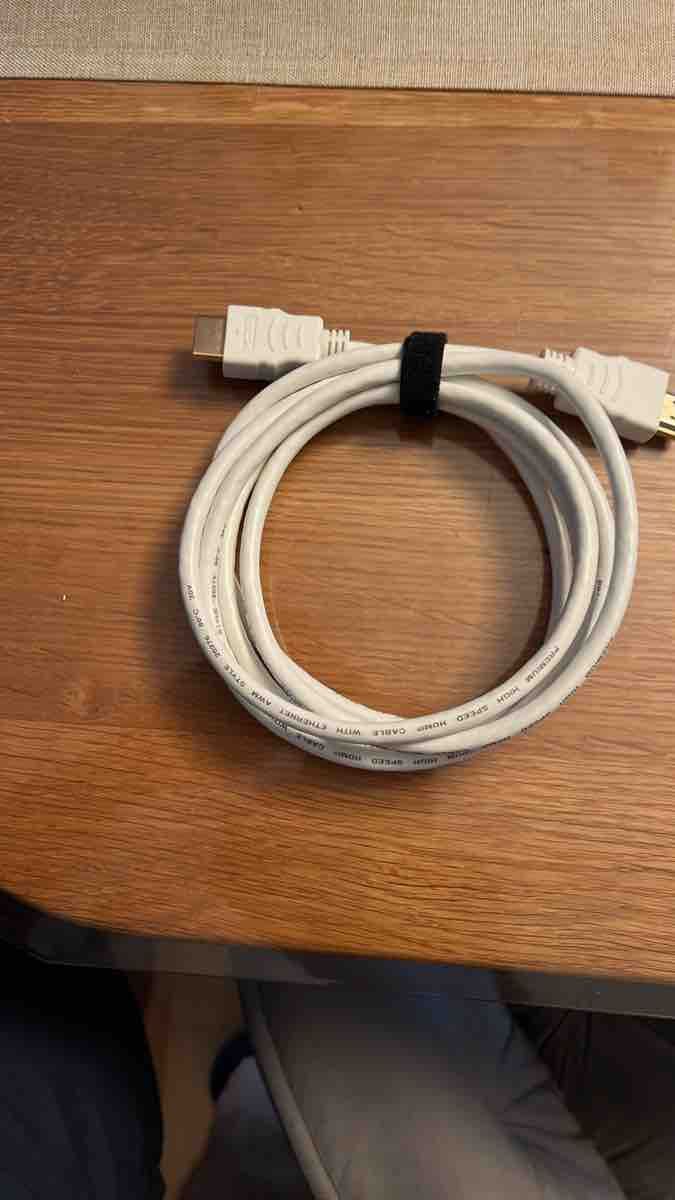 Kabel: HDMI Kabel mit Ethernet Premium High Speed weiss – Gebraucht aus Pfäffikon ZH von arsun76