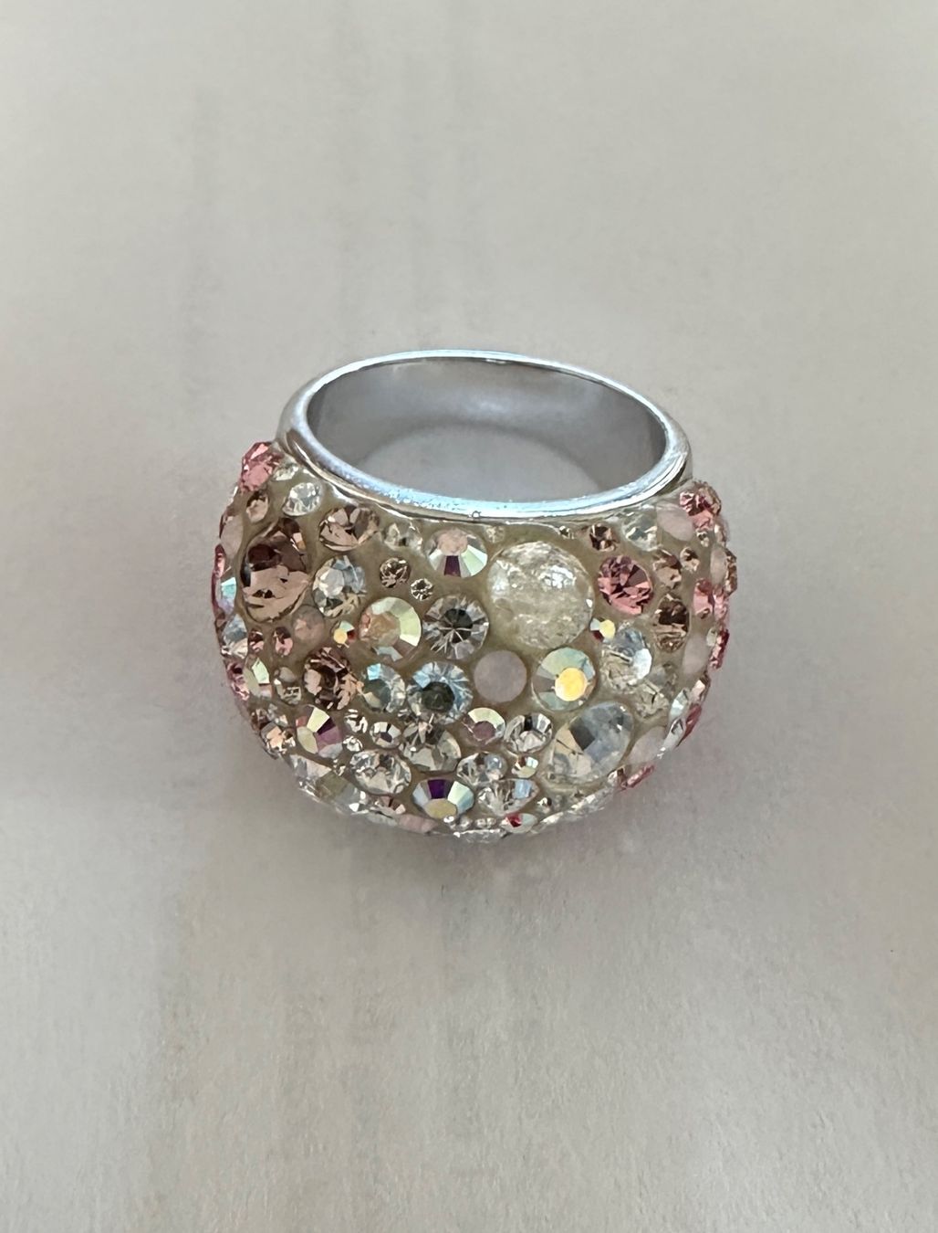 Swarovski Ringe: Wunderschöner Ring mit Glitzersteinen, Grösse 9 (19mm) – Gebraucht aus Dübendorf von Ja032 2