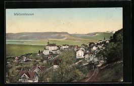 Walzenhausen, Ortsansicht aus der Vogels