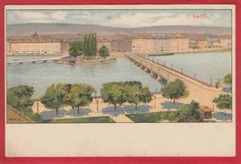 GENÈVE, LITHO 1897 / 1905