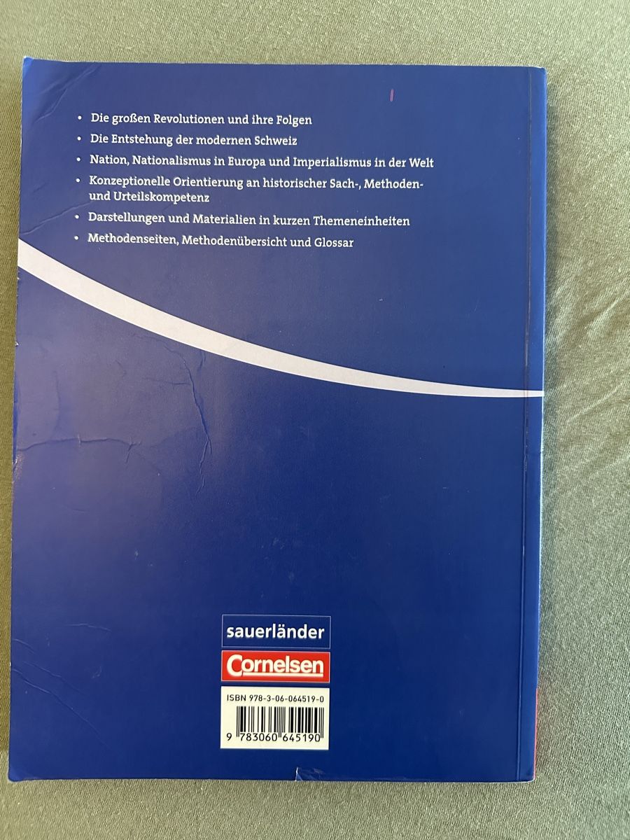 Libri: Schweizer Geschichtsbuch 2 Cornelsen gebrauchter Zustand – Usato da Dietlikon venduto da nad_rxx7 1