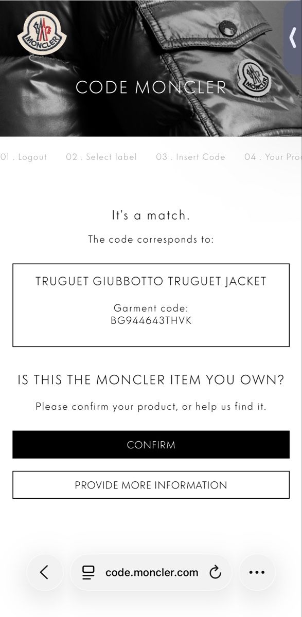 Moncler Giacche: Moncler Jacke – Nuovo (secondo la descrizione) da Itingen venduto da murmelis003 6
