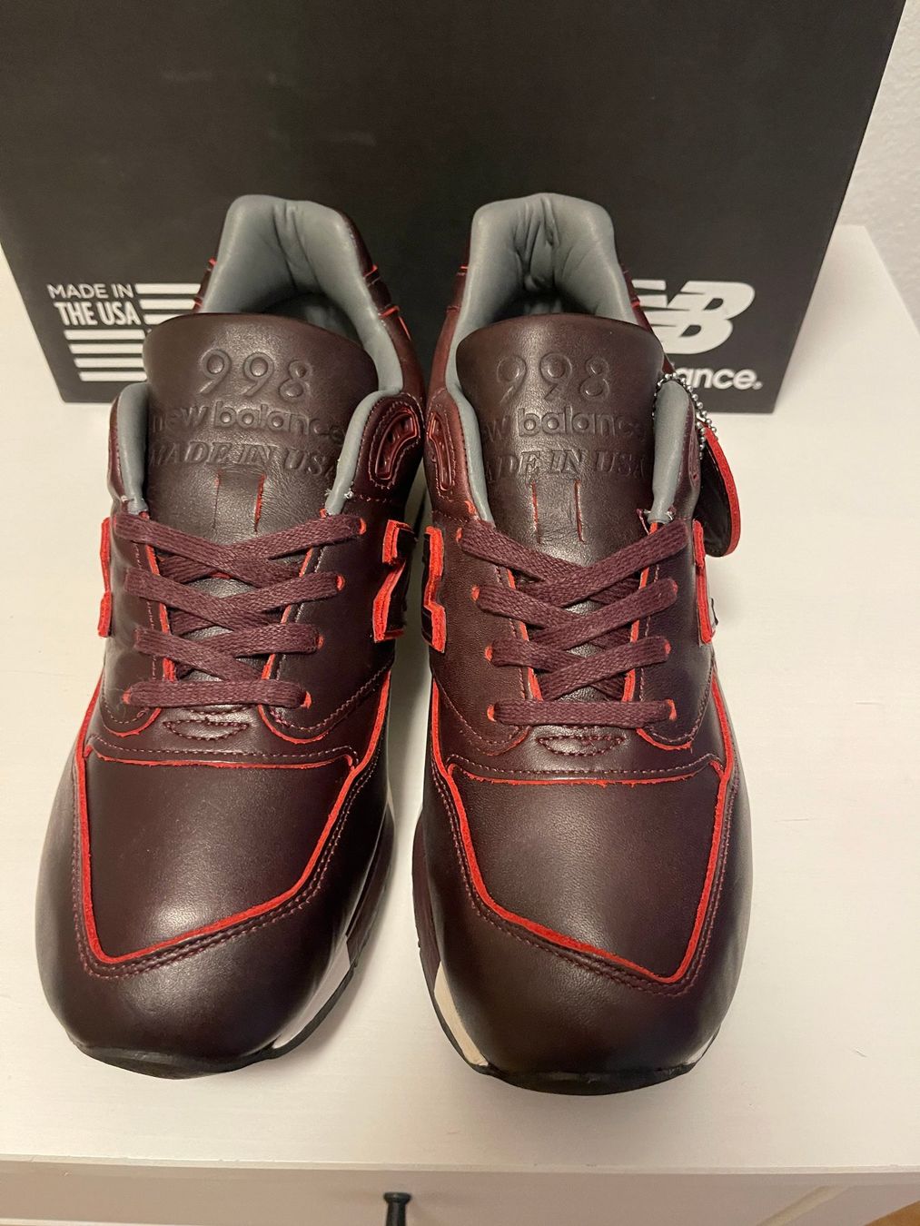 New Balance Scarpe da uomo: New Balance 998 " Horween Leather " Eu 41.5 – Nuovo e nell'imballaggio originale da Luzern venduto da blumentopf783 3