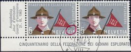 395.3. Ret. am T von Helvetia, D111, 21. Marke, G-10, gest.