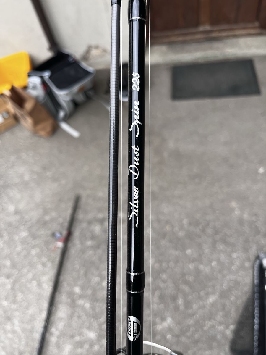 Stucki Thun Angelruten: Stucki Fishing silver dust spin 255 – Gebraucht aus Hittnau von darcy88 1