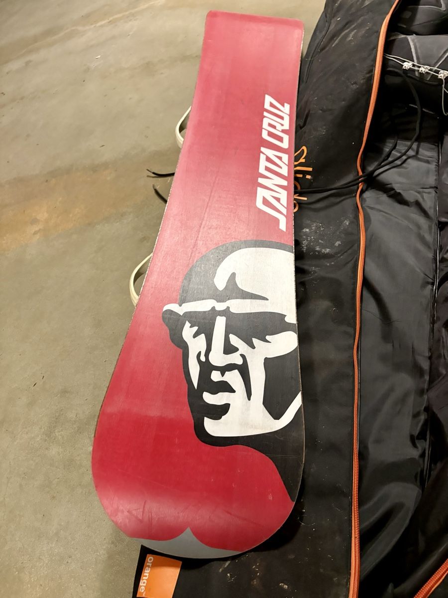 Board: Original Gian Simmen Snowboard Santa Cruz – Usato da Zürich venduto da Moonracer111 2