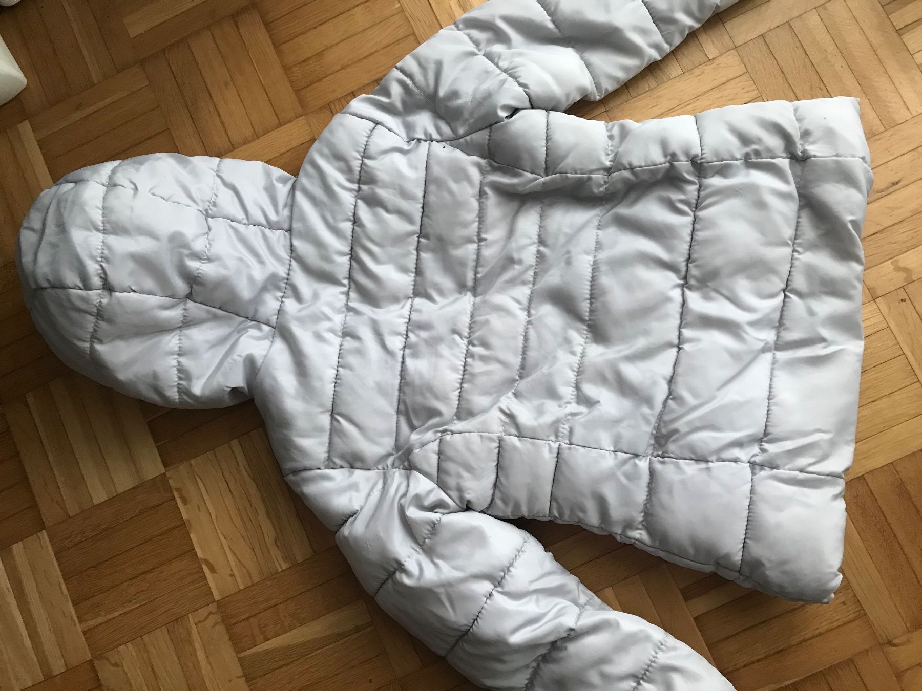 Zara Giacche & Cappotti: Winterjacke von Zara Grösse 116 hellgrau – Usato da Emmenbrücke venduto da Hathor123 1