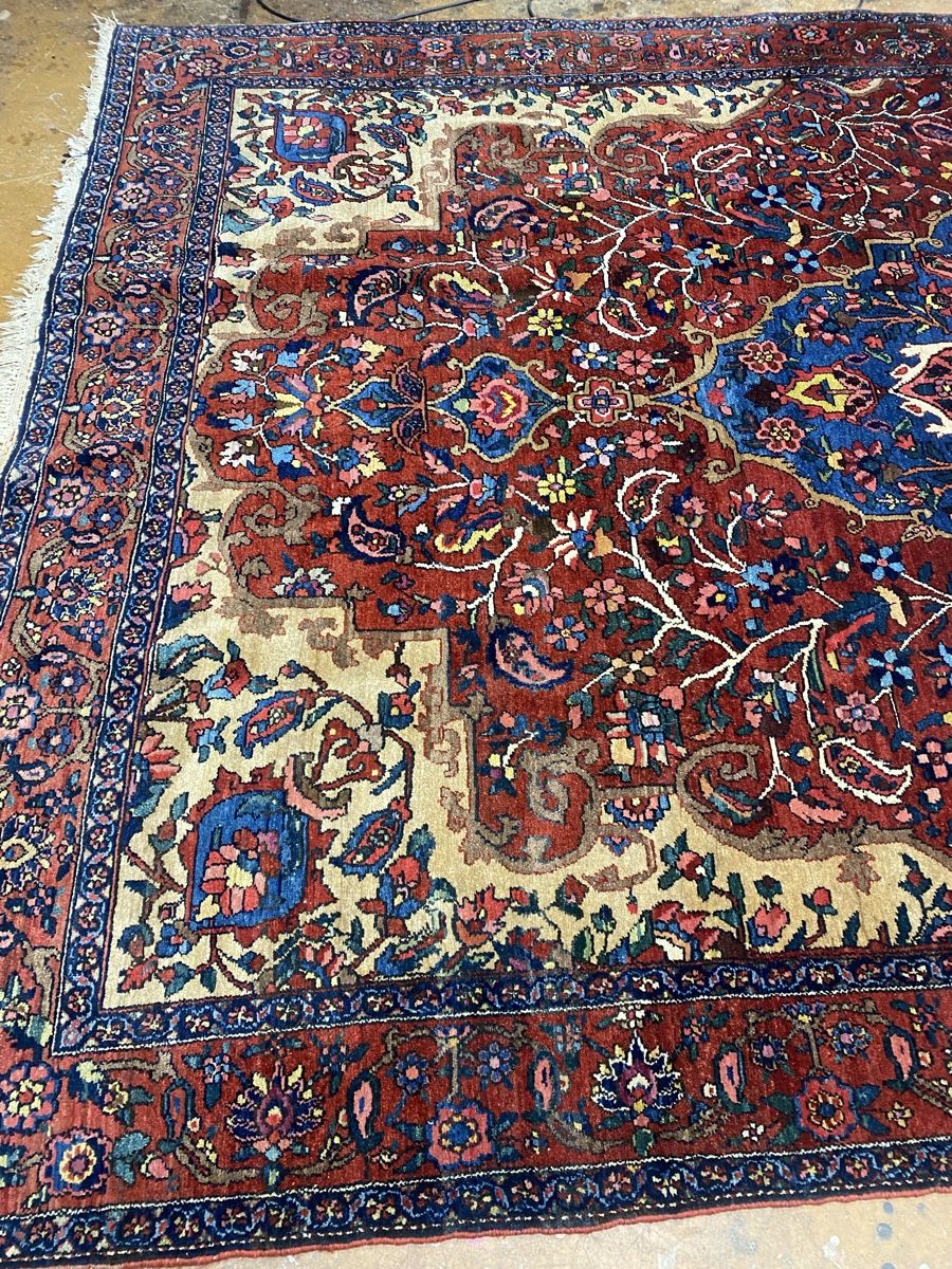 Tappeti: Antike Perser Teppich Bakhtiar mit natürliche Farben – Usato da Männedorf venduto da Adamiat 6