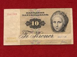 Billet Danemark 🇩🇰 1972