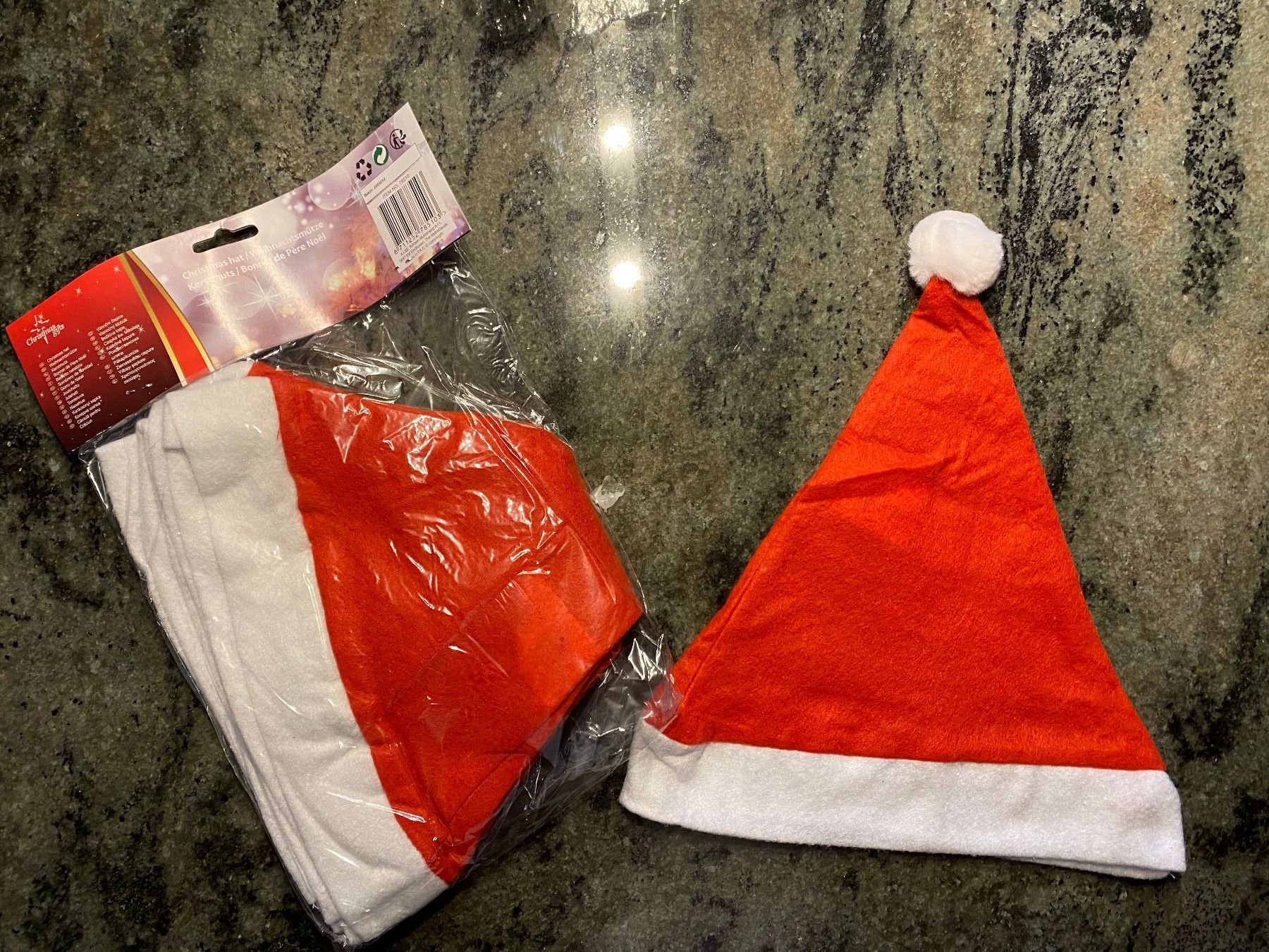 Costumi: Samichlaus-Mützen 4er Pack! – Nuovo e nell'imballaggio originale da Egg SZ venduto da irbaku