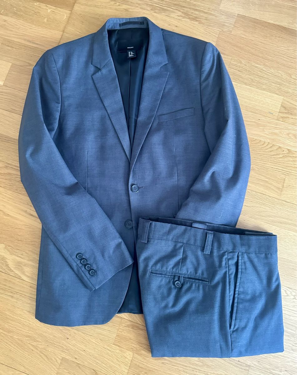 H&M Completi: Herrenanzug grau H&M – Usato da Basel venduto da superbusi